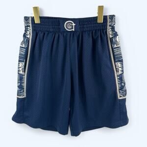 Mitchell & Ness Men's Navy Georgetown Hoyas 1995-96 Shorts Medium